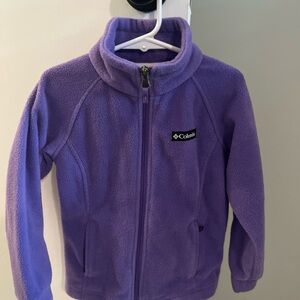 Columbia Purple Fleece Jacket